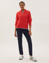 Marks & Spencer "Slim Fit Ankle Grazer Trousers with Stretch"